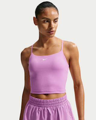 Nike One Women's Medium-Support Padded Adjustable Sports Bra Tank